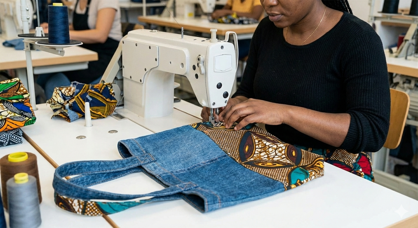 AI-driven fashion design showcase